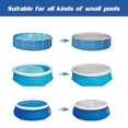 thumbnail image 2 of Cubierta multifuncional para piscina, cubierta protectora para piscina con aislamiento térmico a prueba de polvo, 2 of 4