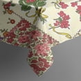 thumbnail image 3 of Pioneer Flower Floral Print Pattern Rectangle Tablecloth 60"x120",Waterproof Polyester Rectangle Table Cloth, Wipeable Spillproof Polyester Tablecloth for Dining, Camping, Indoor and Outdoor, 3 of 6