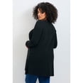 thumbnail image 2 of Avenue Women's Plus Size Alina Hacci Zip Detail Tunic, 2 of 2