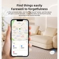 thumbnail image 4 of Tags  Tracker, Works With  Find My Keys Finder and Item Tracker Tags MFI Certification for Car Keys and Phones Bags and More Remote Control Finder Full Global, 4 of 7