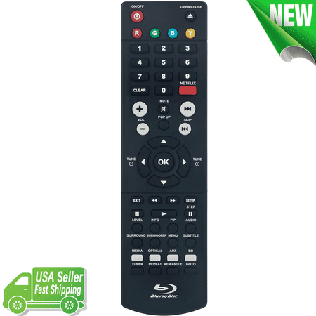 Replace Remote Control for RCA Blu-ray Disc Player Home Theater System RTB1016WE