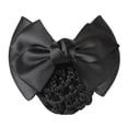 thumbnail image 4 of Cubierta De Bollos Para Mujer Net Snood Bowknot Decoración Barrette Pelo Net Jewelry Sunnimix Redecilla para el cabello, 4 of 7
