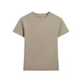thumbnail image 3 of yillto Short Sleeve Crop Tops for Women Trendy Cotton Slim Tees Basic Crew Neck Tshirts Summer Causal Shirts, 3 of 7