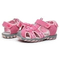 thumbnail image 6 of Apakowa Kid's Boy's Girl's Soft Sole Close Toe Sport Beach Sandals (Color : pink1, Size : 7 Toddler), 6 of 8