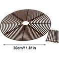 thumbnail image 3 of Plant Pot Grid Cover, Decorative Plant Pot Protector For Indoor Plants, Cuttable Design For Adjustable Fit, Pet And Baby Proof, Keeps Plants Healthy, 3 of 8