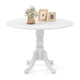 thumbnail image 1 of Mesa de comedor redonda COSTWAY para 4 personas, 102 cm, madera de caucho, 1 of 9