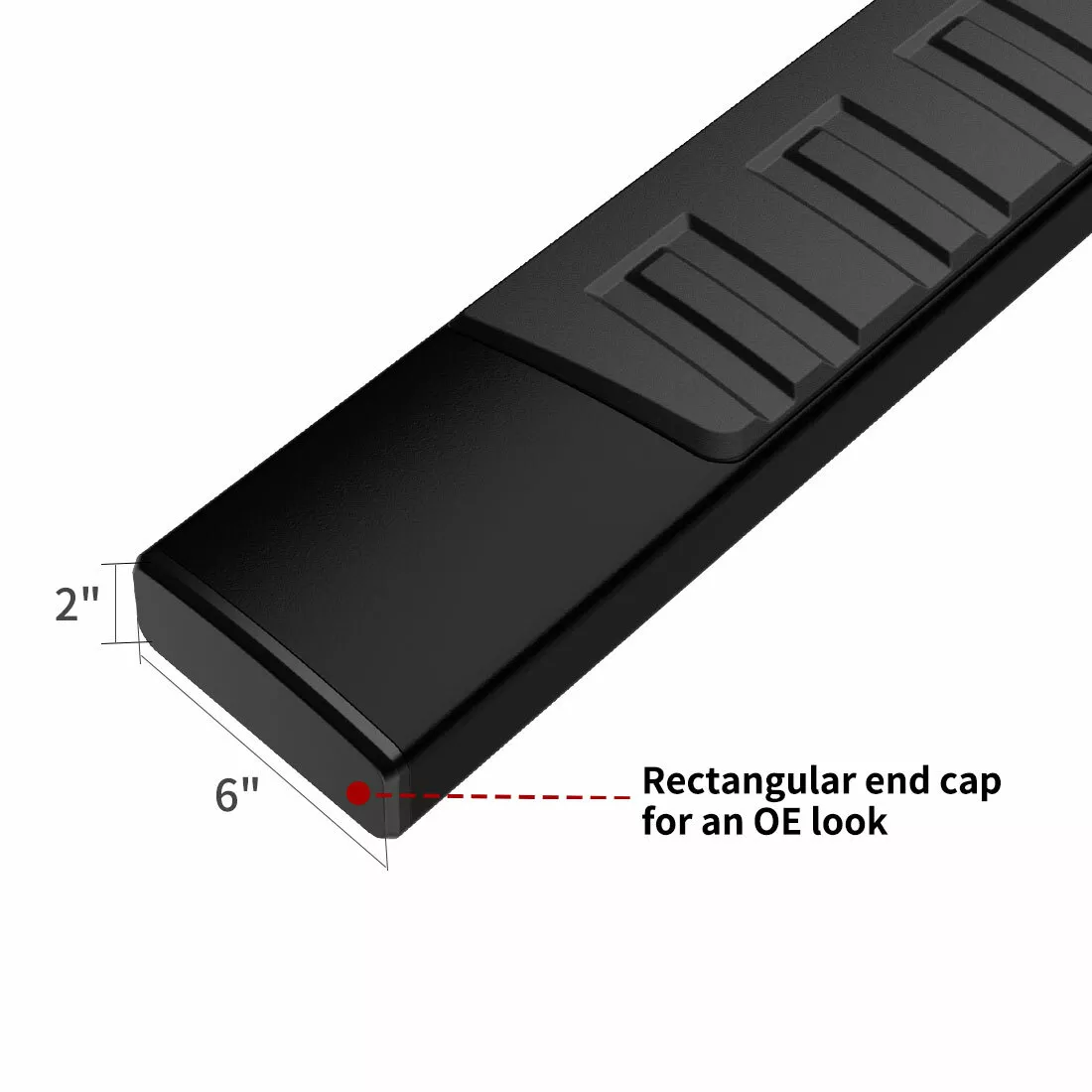 RVNI Running Boards fit for 2019 2020 2021 2022 2023 2024 2025 Dodge Ram 1500 Crew Cab 6 inch Side Step New Body Style Nerf Bars ABS