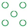 thumbnail image 2 of Baohd 1/2/3/5 10pack/lot Effortlessly Items - Flexible Plastic Rings For Cards Documents And Scrapbooks Flexible green diameter 27mm 5PCS, 2 of 6