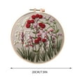 thumbnail image 3 of Pvdgvd Beginner'S Embroidery Flower Kit,Beginner Hand Embroidery 0 Based Diy Hand Embroidery Material Package B, 3 of 3