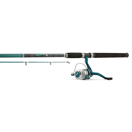 - Hurricane Mako 8' 2-Piece Rod and Spinning 12-30 Size 55 Reel Combo