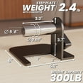 thumbnail image 3 of Synergee Step Plate for 2x3 Power and Squat Racks, Fits Racks with 1" and 5/8" Holes. Step-Up Plate for Reaching Pull-Up Bars, Chin-Ups, and Muscle-Ups., 3 of 6
