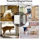 thumbnail image 4 of Imán adhesivo para puerta de armario, paquete de 4 cierres magnéticos para puerta, actualizados, sin tornillos, sin perforación, para armario de cocina, cierre magnético fuerte, 4 of 4