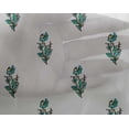 thumbnail image 4 of oneOone Georgette Viscose White Fabric Leaves & Floral Block Diy Clothing Quilting Fabric Print Fabric By Yard 42 Inch Wide, 4 of 4