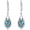 Abalone, variant on S925 Sterling Silver Teardrop Dangle Earrings Jewelry for Women Mothers Day Birthday Christmas Gifts