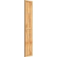 thumbnail image 3 of 16 1/8"W X 83"H Timbercraft Three 5 3/8" Boards Framed Board-N-Batten Shutters W/Z-Bar, Rough Sawn Western Red Cedar (Per Pair), 3 of 13