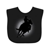 Inktastic Rodeo Rider Team Roping Boys Baby Bib