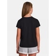 thumbnail image 3 of Reebok Girl's Rainbow Dash Graphic T-Shirt, Sizes 4-18, 3 of 7