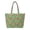Beige Christmas Duck Print, variant on Santa Claus Padded Large Tote Bag, Fluffy Spacious Shoulder Handbag for Christmas Gift Shopping Holiday Party, Lightweight Reusable Daily Grocery Carryall for Women