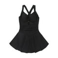thumbnail image 3 of Traje de baño para mujer Traje de baño entrecruzado Cuello en V profundo Vestido de baño transpirable para mujer SG, 3 of 8