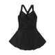 thumbnail image 3 of Traje de baño para mujer, vestido de baño cruzado en la espalda, traje de baño con cuello en V, cintura alta para mujer SG, 3 of 9