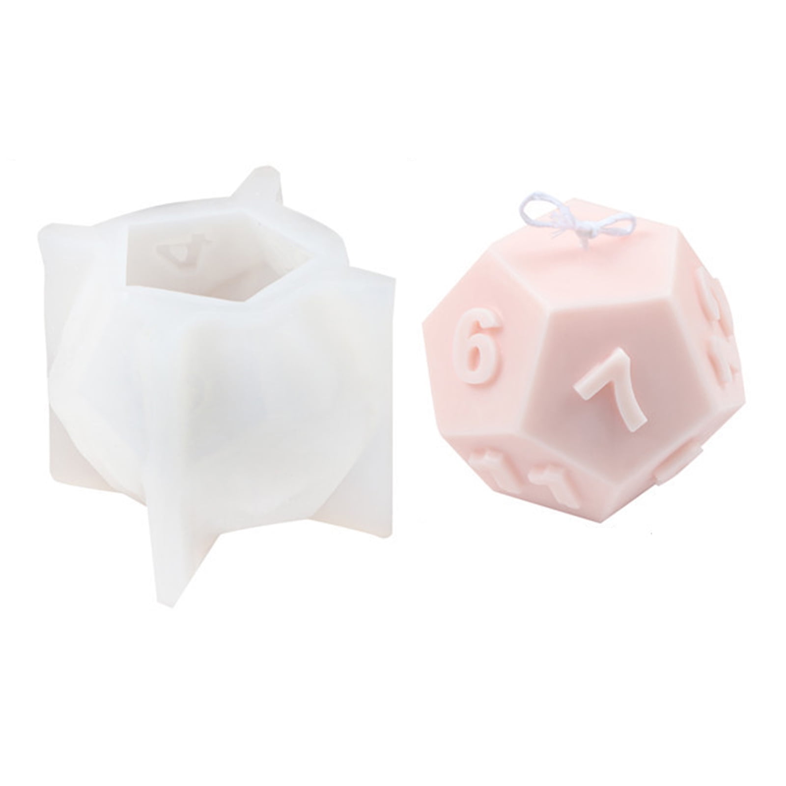 Dice Decoration Candle Silicone Mold Epoxy Resin DIY Decoration Making