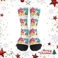 thumbnail image 1 of Kids Christmas Socks Winter Warm 6 7 Socks Novelty Crew Socks for Boys Girls Comfortable Durable Socks Christmas Gifts and Party Wear Ages 5-12, 1 of 2