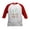 Red/White, variant on CafePress - Hike More Work Less Baseball Jersey - Kids Cotton Baseball Jersey, 3/4 Sleeve Shirt