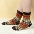 thumbnail image 7 of Loritta 5 Pairs Wool Socks for Women, Crew Cozy Boot Winter Warm Thick Socks Gifts Size 5-9, 7 of 7