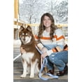 thumbnail image 2 of Aria the Fox 6' Waterproof Leash, 2 Handles, Periwinkle and Pink, 2 of 3