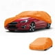 thumbnail image 1 of Funda para Auto Impermeable Unique Bargains para Todo Clima Protección Exterior Completa Anti-UV Sol Lluvia para Subaru Impreza Hatchback 210D-PU Naranja con Franja Reflectante, 1 of 1