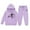 Purple, variant on CHENge Girls Christian Jesus The Way The Truth and The Life Hoodies 2 Piece Outfits for Kid Girl Boy Fashion Letter with Hood Hooded Pullover and Pants Sweatpants