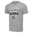 thumbnail image 2 of Men's Starter Heather Gray Los Angeles Kings Four Team Name Logo T-Shirt, 2 of 3