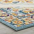 thumbnail image 6 of Reflect Ansel Distressed Floral Persian Medallion 5x8 Indoor and Outdoor Area Rug Multicolored, 6 of 7