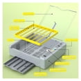 thumbnail image 3 of 36 Egg Incubator for Hatching Eggs with Auto Turn, Temp & Humidity Control,Large Capacity ,Stable Temperature, 3 of 7