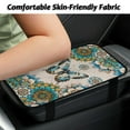 thumbnail image 3 of Yuyamidu Butterfly Car Arm Rest Cover Pad Universal Fit Most Vehicles Boho Mandala Flower Car Center Console Armrest Cover Winter Auto Interior Accessories, 3 of 7
