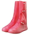thumbnail image 1 of MesaSe 1 Paire de Couvre-Chaussures d'Extérieur Ajustables Épaissis Protègent Chaussures Mode PVC Imperméable Couvre-Chaussures pour Usage Quotidien, 1 of 11
