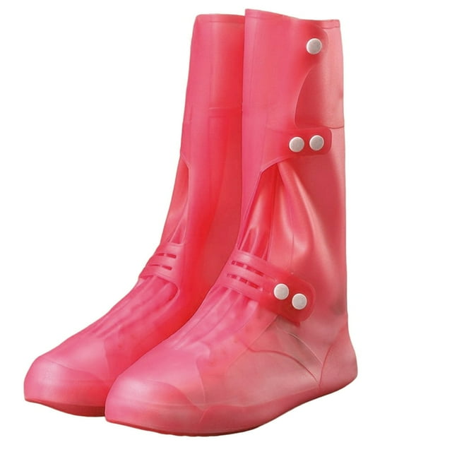 MesaSe 1 Paire de Couvre-Chaussures d'Extérieur Ajustables Épaissis Protègent Chaussures Mode PVC Imperméable Couvre-Chaussures pour Usage Quotidien