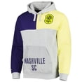 thumbnail image 2 of Men's Mitchell & Ness Gray Nashville SC Tie Breaker Pullover Hoodie, 2 of 3