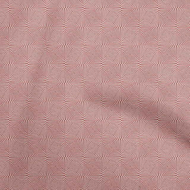 oneOone Viscose Chiffon Red Fabric Abstract Craft Projects Decor Fabric Printed By The Yard 42 Inch Wide