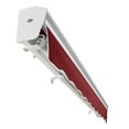 thumbnail image 6 of Awntech 18 Ft Destin Manual Heavy Duty Patio Retractable Awning with Protective Hood (216in x 10.38in x 120in), Burgundy, 6 of 8