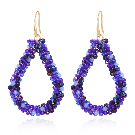 Coiris Boho Dangle Earrings For Women Beaded Teardrop Statement Summer Beach Earrings