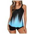 thumbnail image 2 of WaiiMak Swimsuit Women Two Piece Tankini Bathing Suits For Women Tummy Control Swimwear, 2 of 7