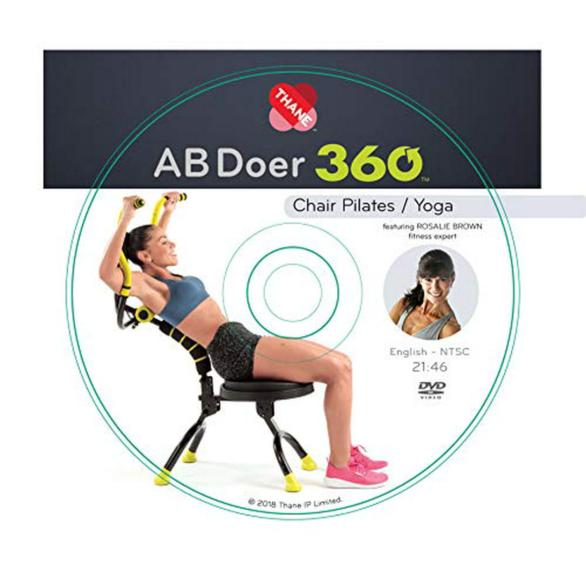 AB Doer 360 Fitness System Accessories Set of 3 Workout DVD s Walmart