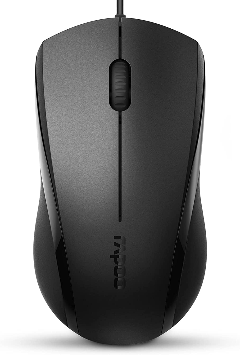 Silent Wired Mouse, 1000 DPI 5ft Cord Quiet Button Optical Computer