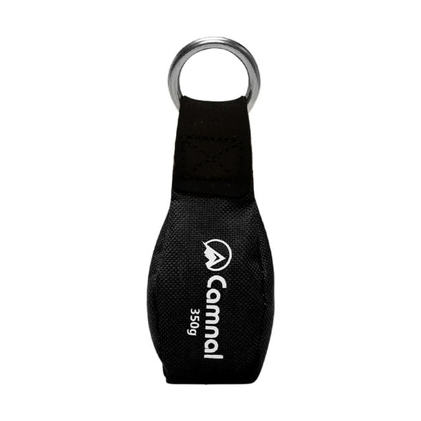 Bolsa de lanzamiento Suministros deportivos multifuncionales Simple Durable Exterior Partes deportivas Bolsos de cuerda profesional para escalar rocas 350 g negro Eigraketly OD019793-04