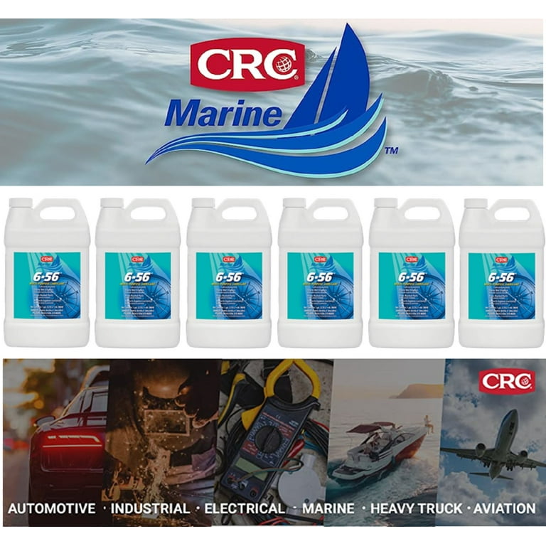 CRC 6-56 Multi-Purpose Lubricant 1 gal, Resists Water and