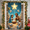 1A, variant on Decorative Design Nativity Scene Banner Nativity Display Religious Christmas Backdrop Polyester Material for Holiday Celebration Indoor Decoration Religious Events