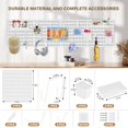 thumbnail image 3 of Organizador de pared Peg Board AKTOP, paquete de 4 con 13 accesorios, 3 of 8