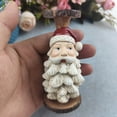 thumbnail image 2 of UYUH ‌Resin Candle Holder Santa & Snowman Candlestick for Pillar/Tea Light, Festive Christmas Table Decoration, Functional Holiday Home Décor Centerpiece‌, 2 of 4
