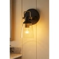 thumbnail image 3 of 51270BK Hinkley Lighting Easton - 1 Light Bath Vanity-Black/Heritage Brass Finish, 3 of 13